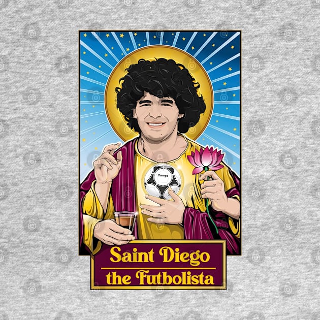 saint diego maradona by brandonluo